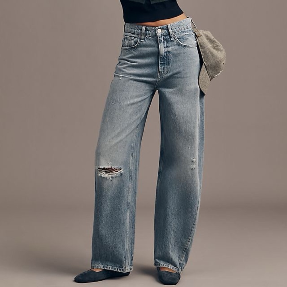 HUDSON BAILEY HIGH-RISE RELAXED JEANS size 27